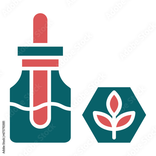Vector Design Cbd Oil Icon Style