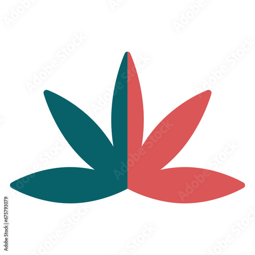Vector Design Marijuana Icon Style