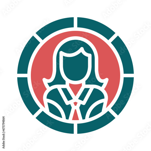 Vector Design Headhunting Icon Style
