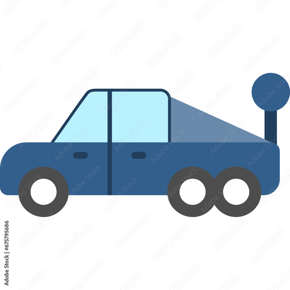 Naklejka premium Pick Up Icon