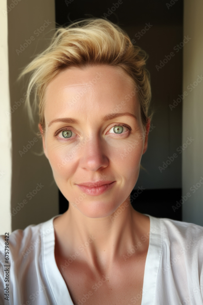 Youthful Blonde's Natural Self-Portrait, Raw Selfies of random people Youthful Blonde's Natural Self-Portrait, Raw Selfies of random people