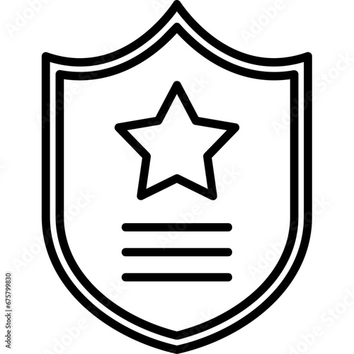 Police Badge Icon
