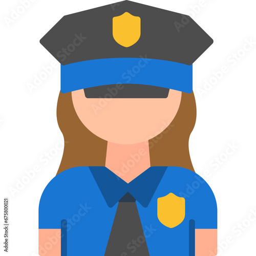 Policewoman Icon