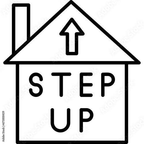 Step Up Icon