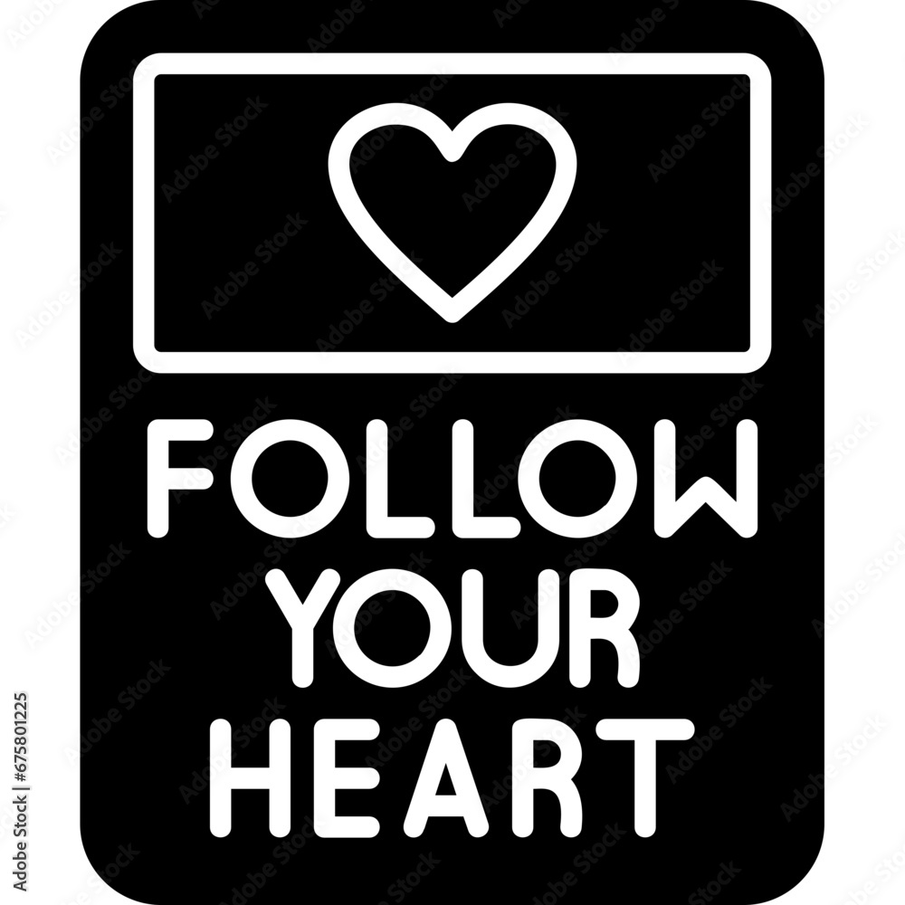 Follow Your Heart Icon
