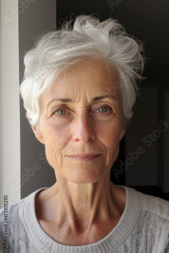 "Natural Grace: Aging Beauty", Raw Selfies of random people