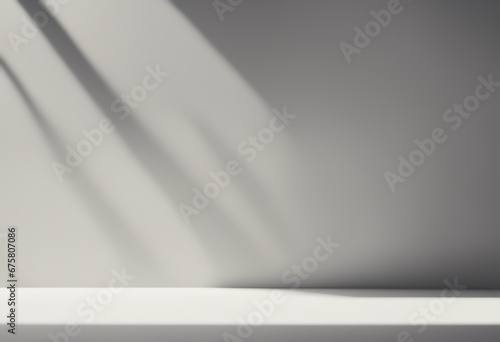 Eleganza Neutra- Sfondo Bianco per la Visualizzazione Prodotti photo