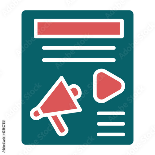 Advertorial Icon Style