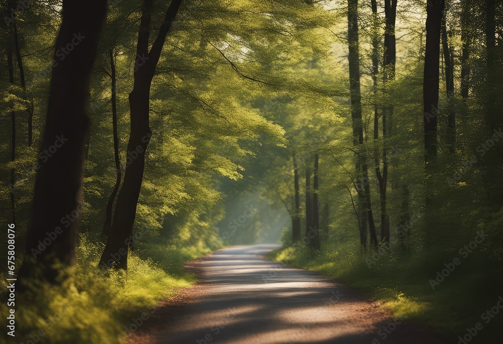 Φωτογραφία The country roads are wooded and luxuriant with the Dindahl effect