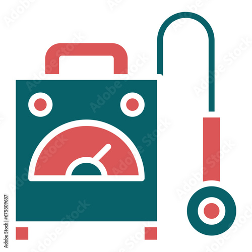 Dosimeter Icon Style