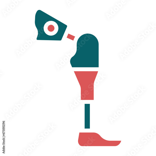 Smart Prosthesis Icon Style