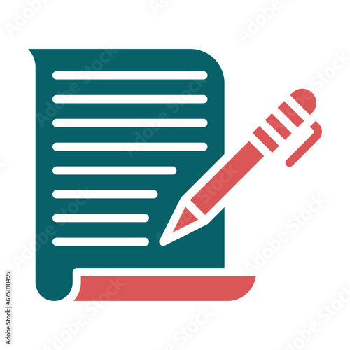Copywriter Icon Style