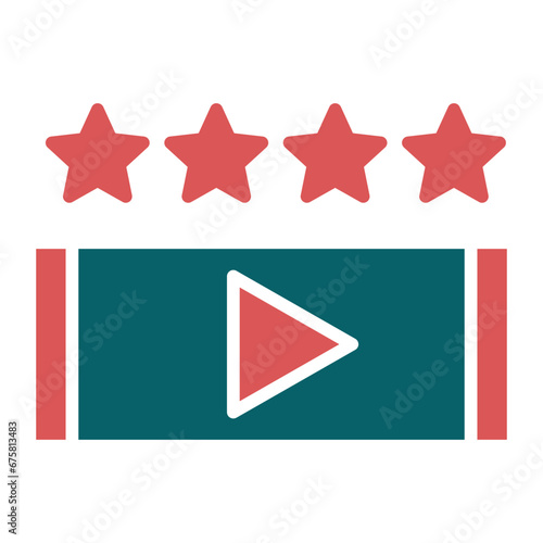 Video Review Icon Style