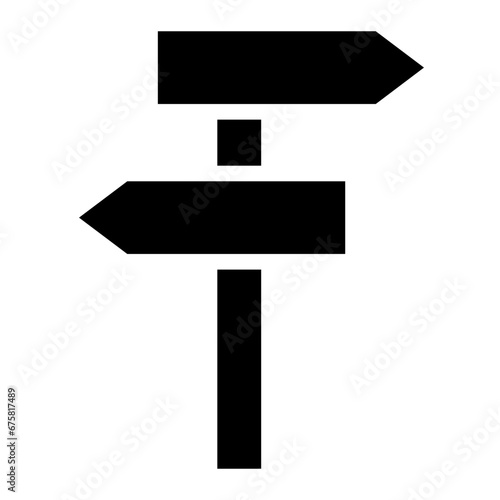 signpost glyph