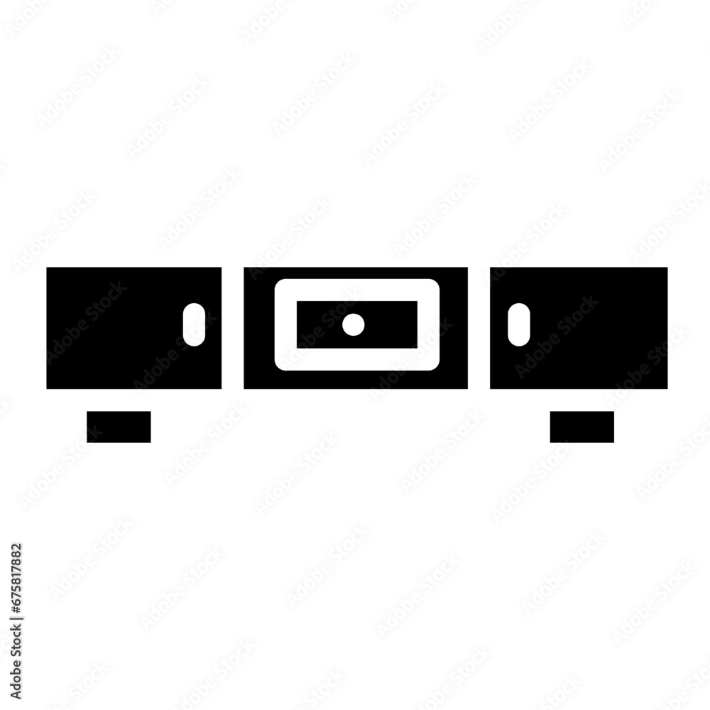 Obraz premium cabinet glyph