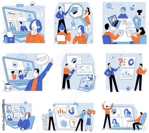 Financial education vector illustration. Lectures on economical principles provide foundation for understanding dynamics finance and economy Knowledge finance empowers individuals to make informed