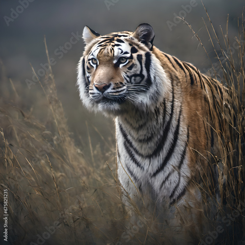 A beautiful tiger portrait