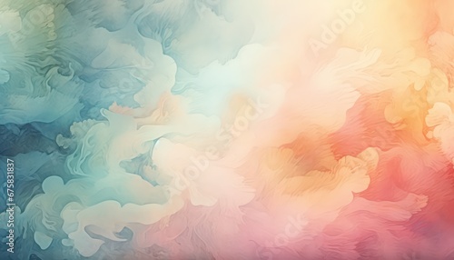 abstract background that emulates the texture and feel of a watercolor painting with soft, blending tones ,canva 