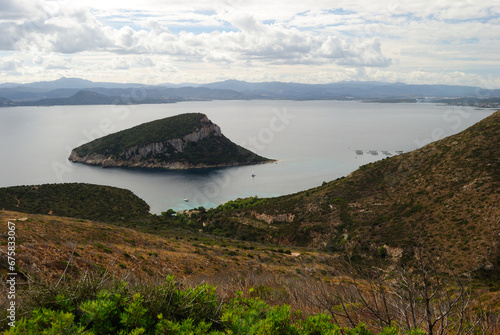 Panorama da Capo Figari photo