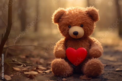 Valentine's Day Teddy Bear © Andrii 