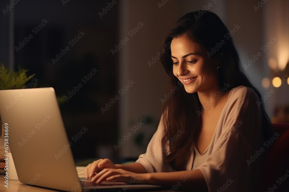 Digital Dusk: A Young Professional's Remote Workspace Digital Dusk: A Young Professional's Remote Workspace