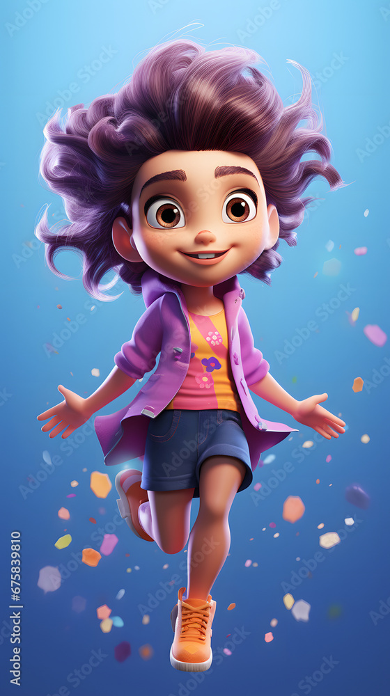 3D Avatar Design Playful Cute Colorful Animated Character - Generated by AI
3D Avatar Design Playful Cute Colorful Animated Character - Generated by AI