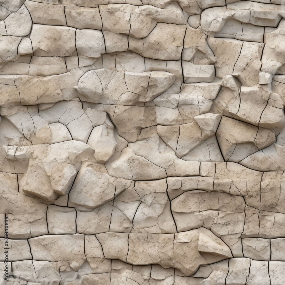 Fototapeta premium Seamless Stones Texture Pattern