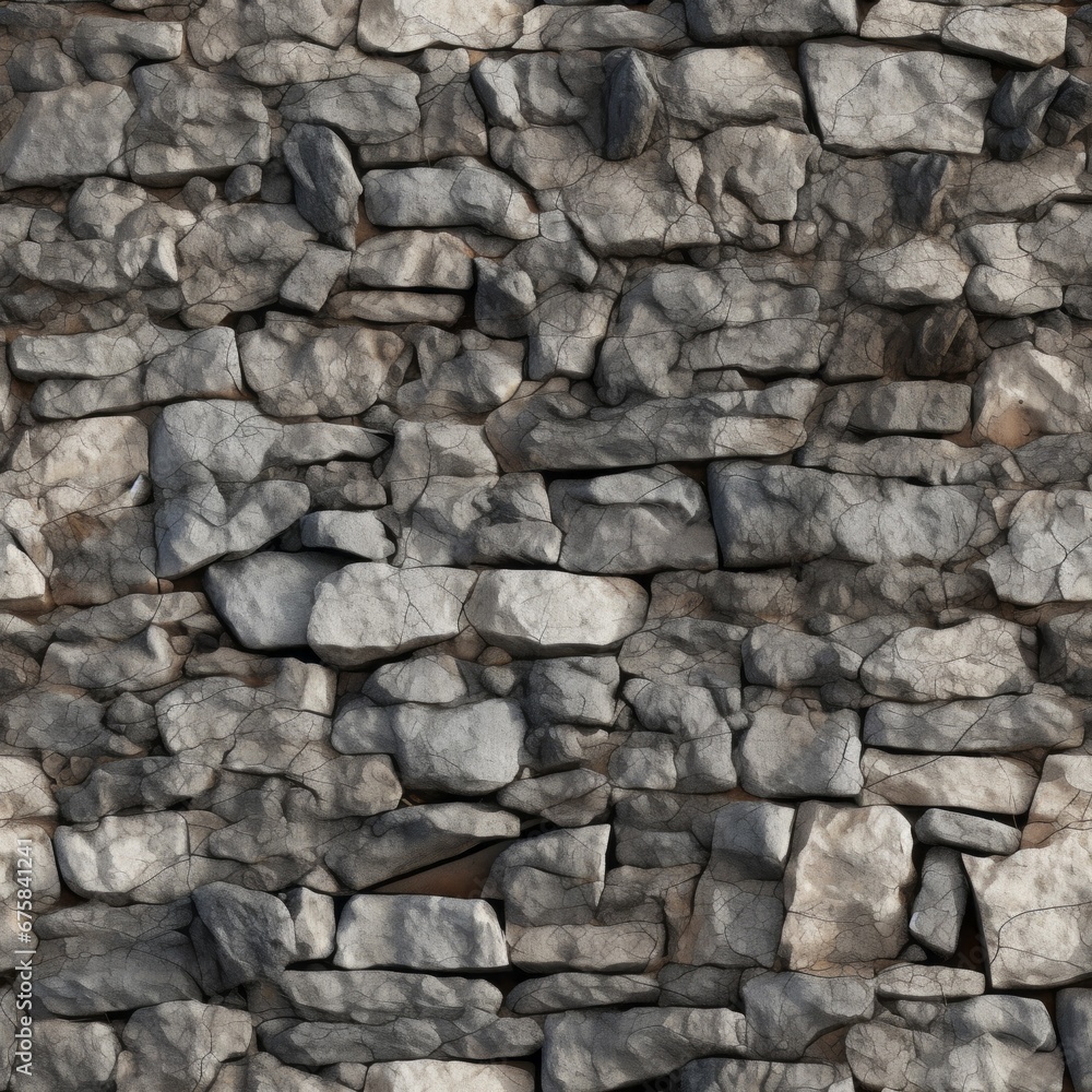 Seamless Stones Texture Pattern