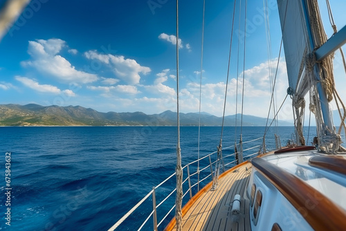 Sailing Serenity: Yacht Bliss © Andrii 