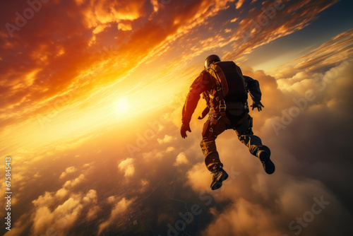 Sunset Skydive: An Adrenaline Rush