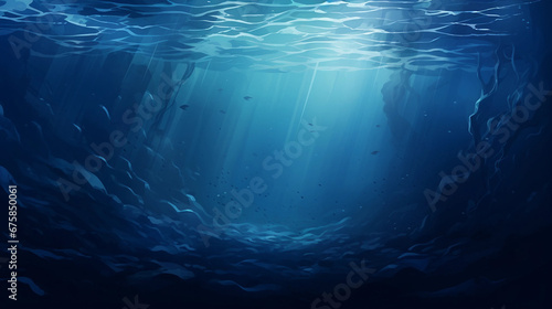 Underwater ocean background © Michael