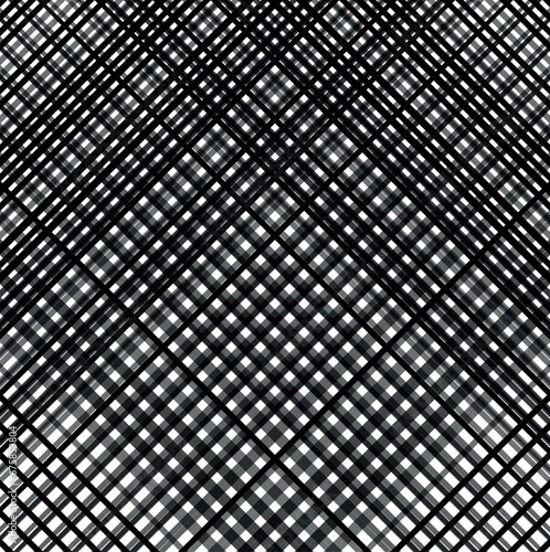 Symmetrical grille or lattice with small holes