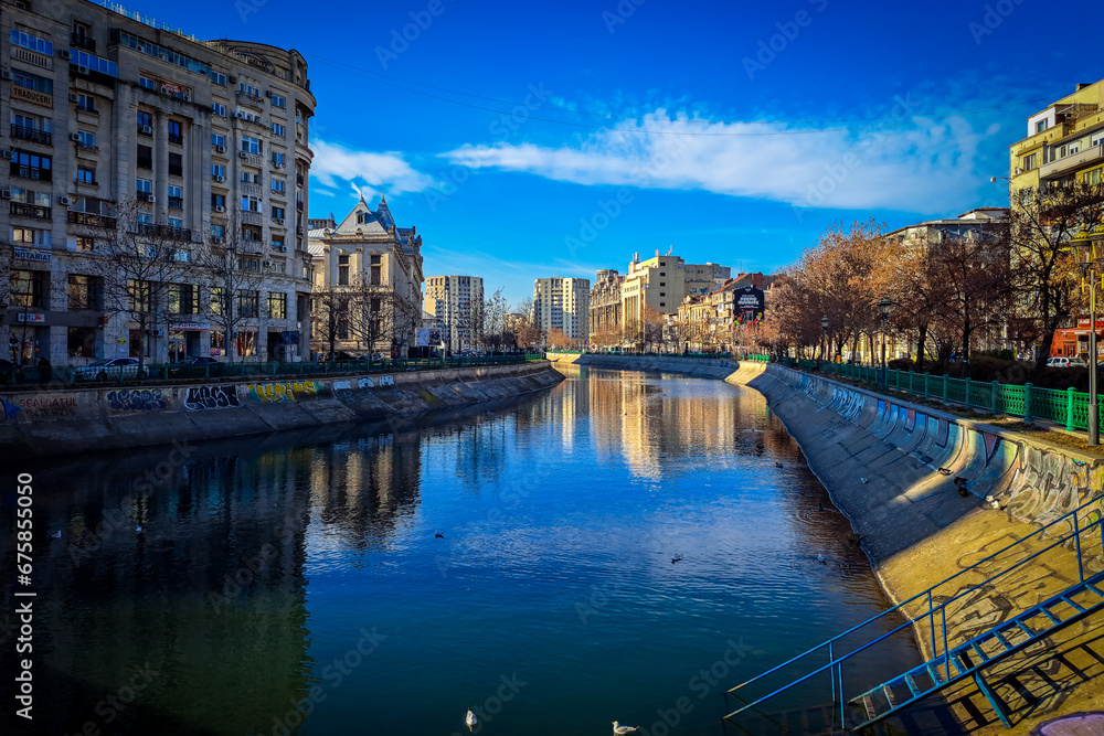 Obraz premium Bucharest - București during autumn and Christmas.