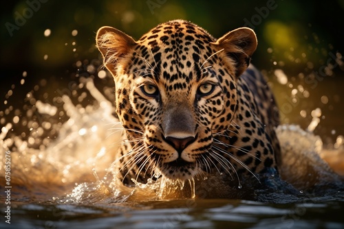 Leopard Majesty: Unveiling Nature's Spotted Elegance