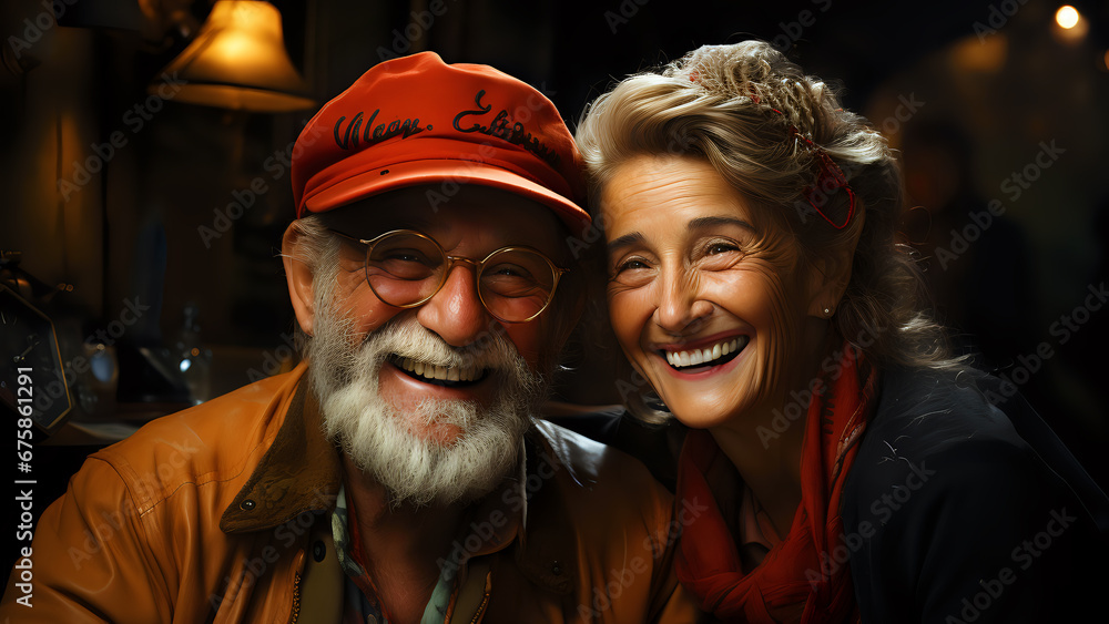 happy elderly couple, couple of old people on a romantic date in a cafe, elderly happy and in love, happy elderly couple, couple of old people on a romantic date in a cafe, elderly happy and in love,