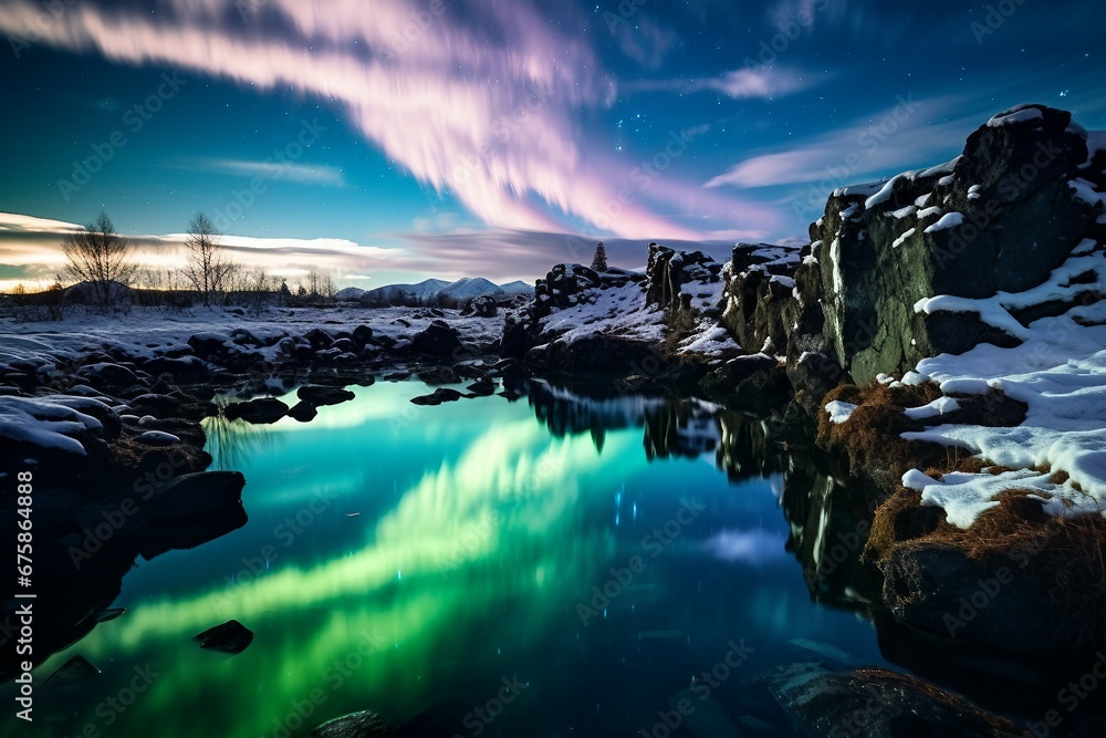 Aurora Ray Magic: Nature's Mesmerizing Light Show