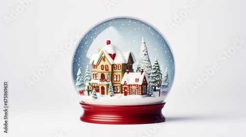 Enchanting Snow Globe Spreading Winter Magic