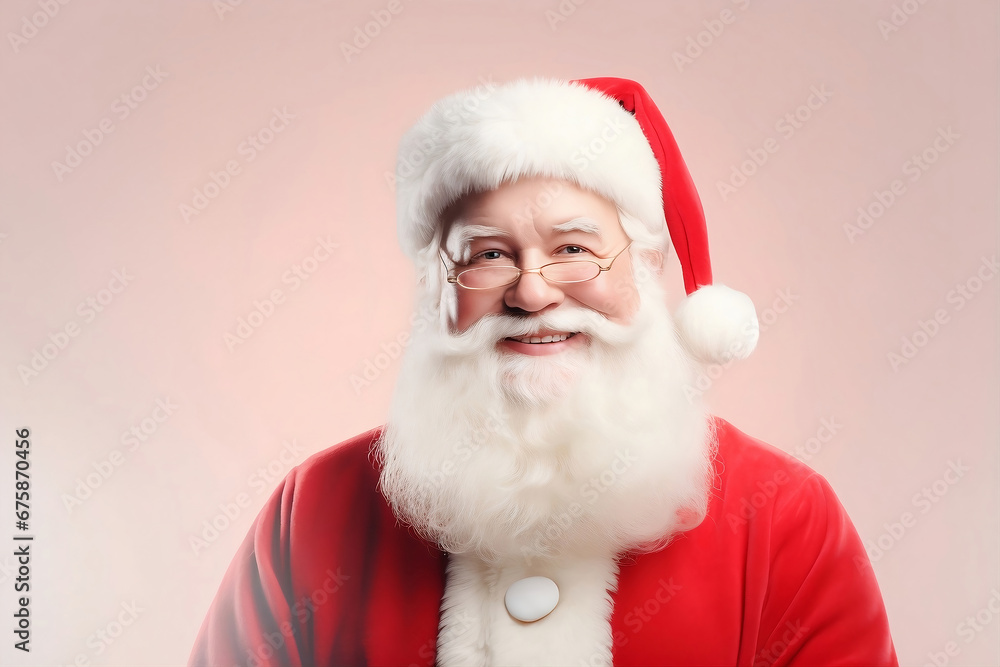 Santa Claus with Glasses - Portrait Santa Claus with Glasses - Portrait