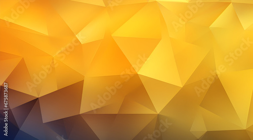 Vivid golden yellow geometric pattern with a dynamic 3D feel, perfect for bold and modern designs.