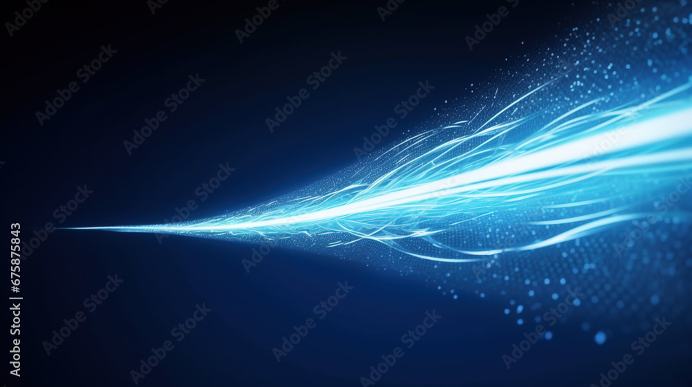 Abstract light effect background with strings of light merging together Abstract light effect background with strings of light merging together