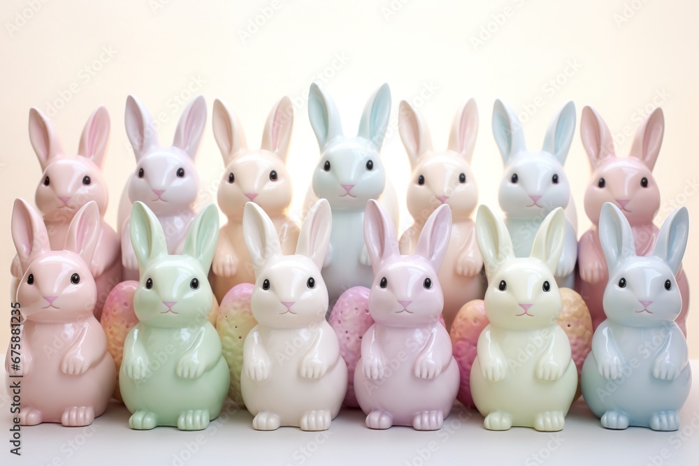 Adorable Easter Bunnies: Festive Spring Delight Adorable Easter Bunnies: Festive Spring Delight