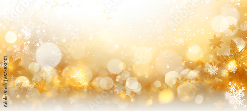 golden christmas background