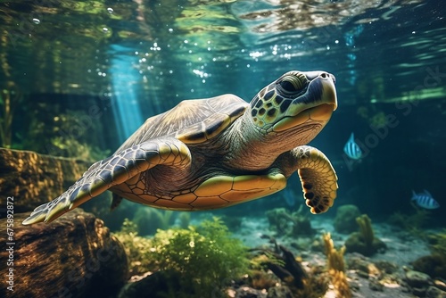 Turtle Tales: Exploring the Grace and Resilience of Ancient Shelled Wonders © Teps