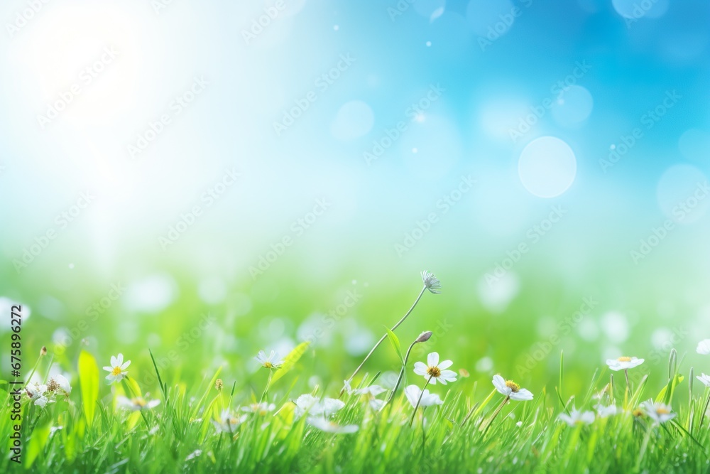 Fototapeta premium Refreshing Natural Spring Beauty: Awaits You