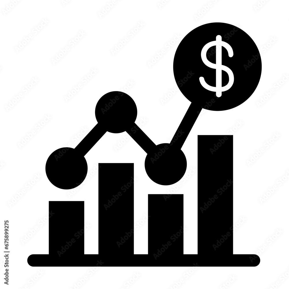Stock market icon Stock market icon