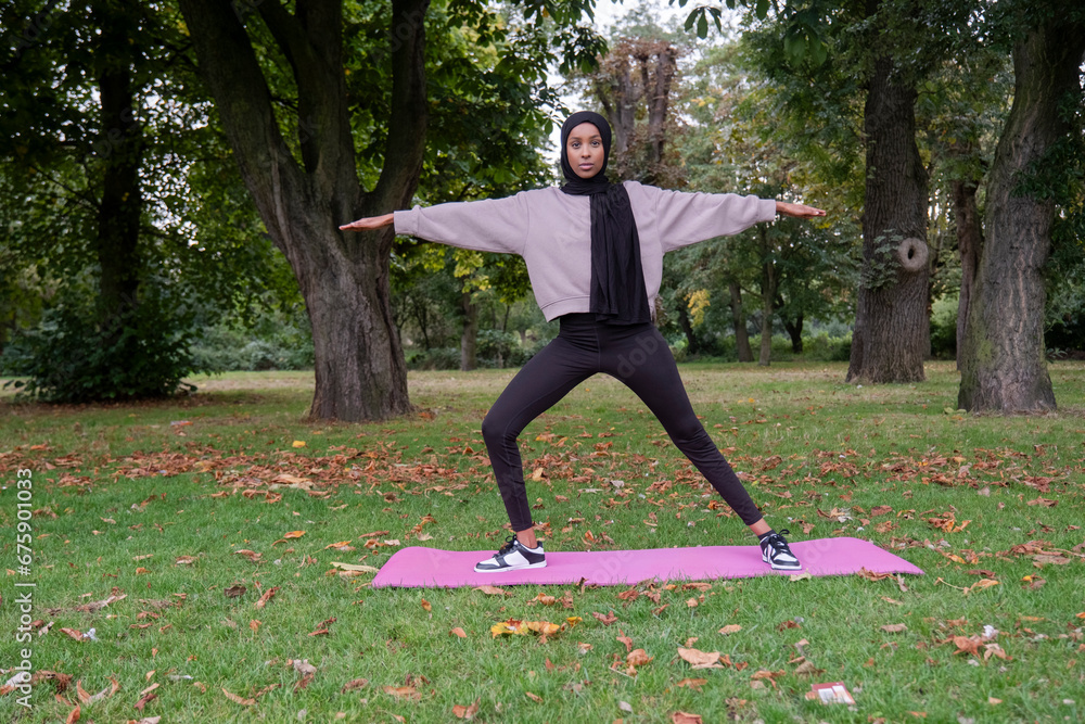 Hijab hot sale yoga outfit