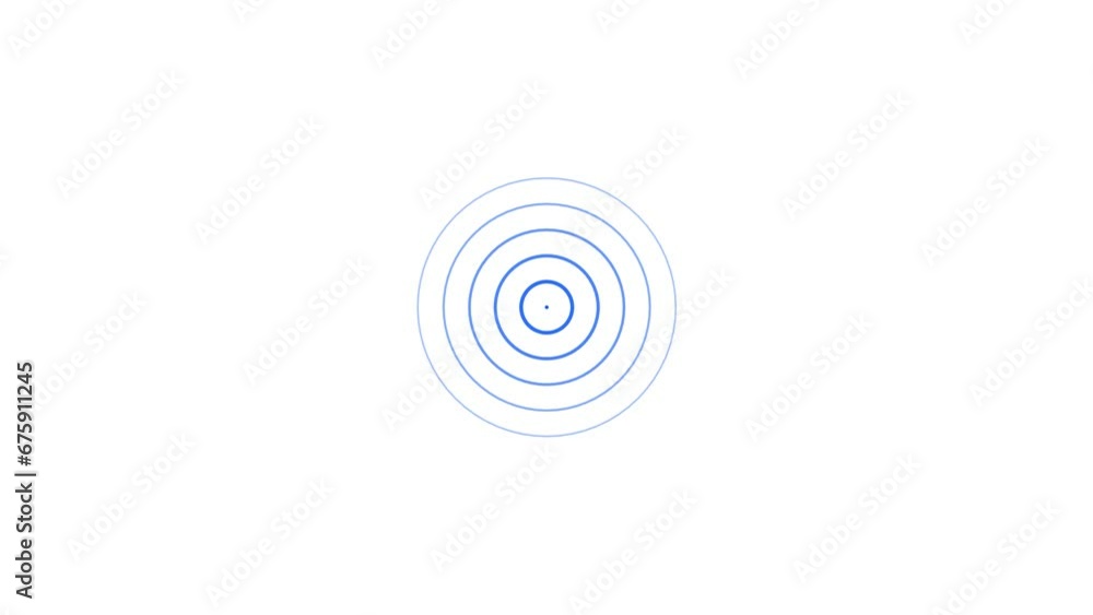 Radio waves animation on white background. network tower produced radio wave concept. Digital radio waves diffusion animation. network concept. Radio waves animation on white background. network tower produced radio wave concept. Digital radio waves diffusion animation. network concept.