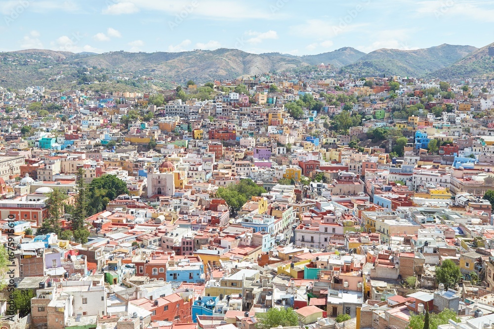 The colorful historic city of Guanajuato, Mexico