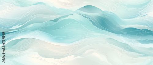 Wave Seamless Tile Waves Background Water Pattern © Arcane Imaginarium
