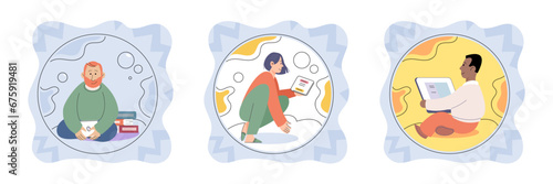 Boundary vector illustration. Boundaries serve as protective shields, safeguarding our mental and emotional well being The psychology boundaries explores their influence on relationships and self